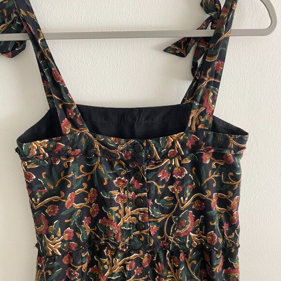 Sezane Annie Floral Maxi Dress Size 34 (US 2) - Picture 8 of 10
